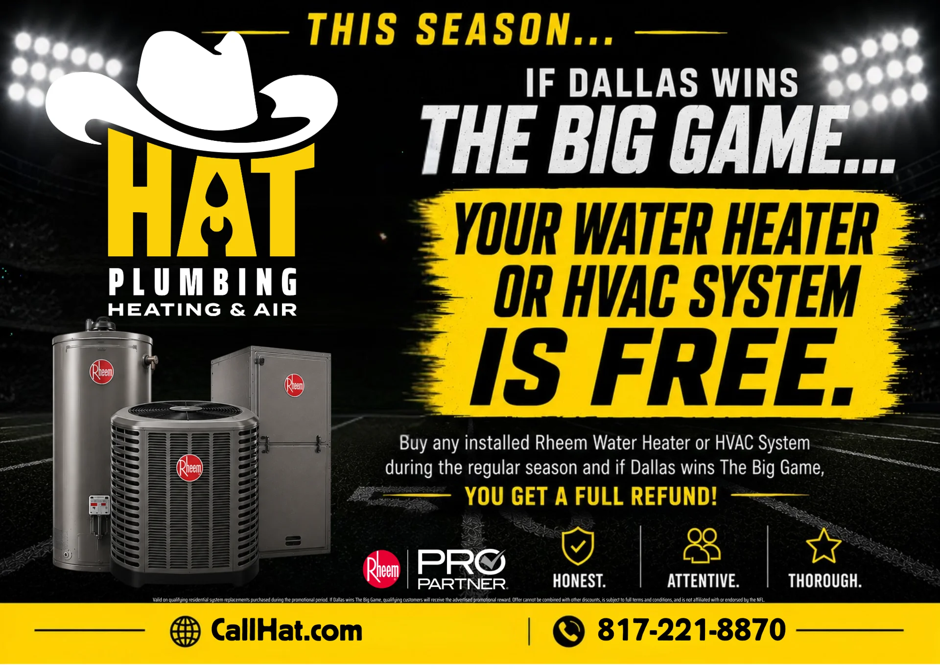 Dallas Cowboys promotional offer